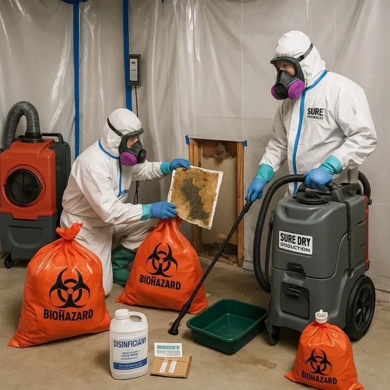 Contaminated Water Handling Protocols process in South Alamo, TX